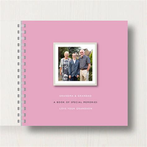 Personalised Grandparents Memory Book - Etsy UK