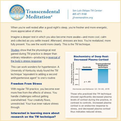 Lots of research on TM | Transcendental meditation technique ...