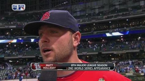 Postgame: Matt Holliday - Sports Illustrated