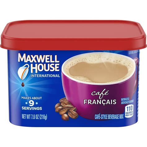 Maxwell House International Cafe Francais Style Instant Coffee ...