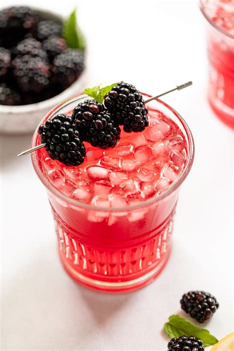 Easy Blackberry Bramble (No Muddling) - Fork in the Kitchen