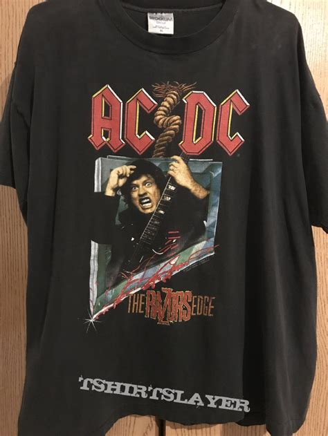 AC/DC Razors Edge Tour Limited Print | TShirtSlayer TShirt and ...