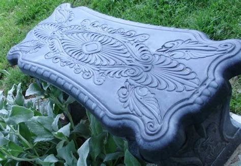 Concrete Garden Bench Top Molds