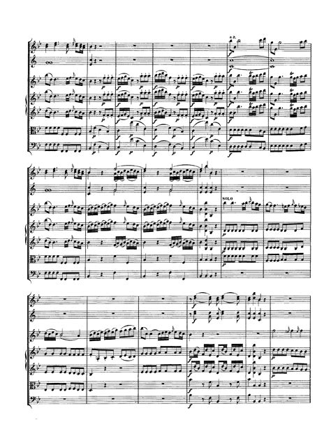 Mozart, Wolfgang Amadeus - Violin Concerto No.1 in B-flat major, K.207 ...