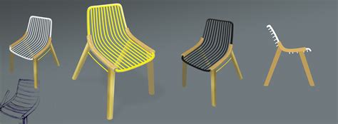 Iron wood chair design project :: Behance