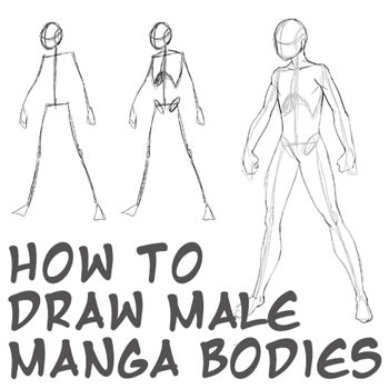 How To Draw Anime Body Base How to draw both the male and female bodies ...