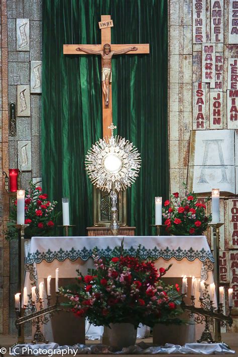 Adoration of the Eucharist | Prince of Peace Catholic Church, San ...