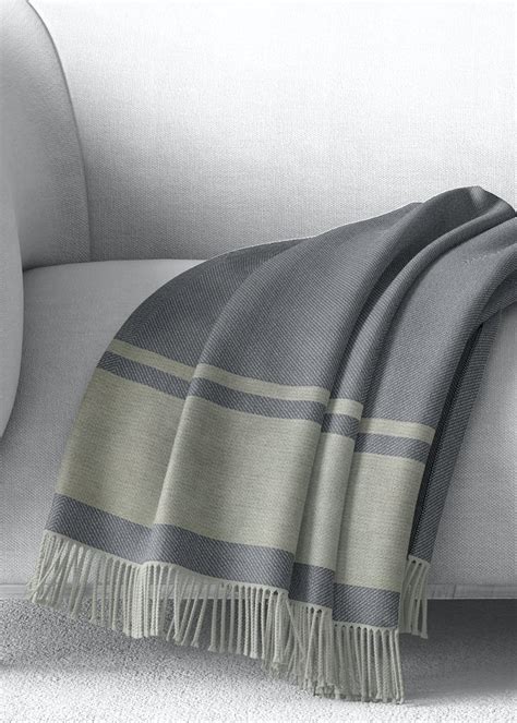 Get Shades Of Blue & Grey Sofa Throw at ₹ 999 | LBB Shop