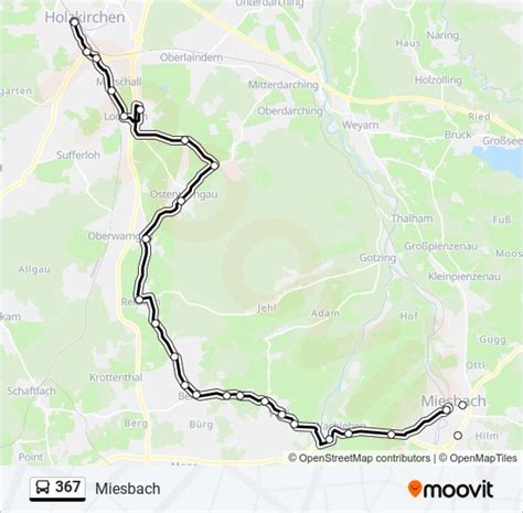 367 Route: Schedules, Stops & Maps - Miesbach (Updated)