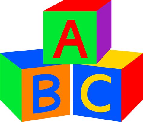 Toy Blocks Clip Art - ClipArt Best