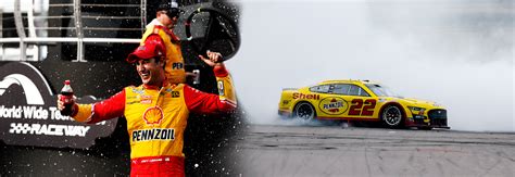 Joey Logano – NASCAR Champion Joey Logano & Team Penske Agree to ...