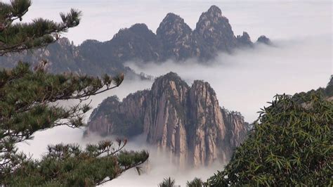 Mont Huangshan Chine ( The Yellow Mountain) Chinese Painting, Art ...