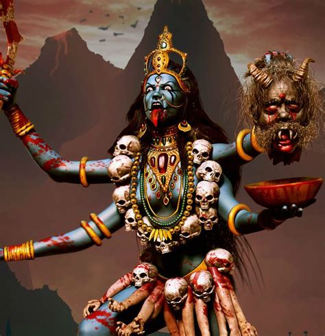 Paramchaintanya Men — kali by André Yamaguchi | Kali goddess, Kali mata ...