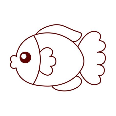 Easy Fish Drawing Tutorial