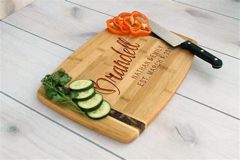 Buy Hand Made Personalized Cutting Board, Engraved Cutting Board ...