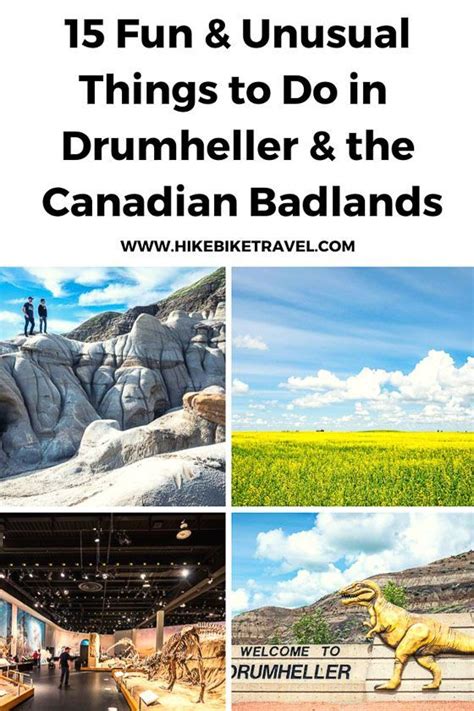 15 fun and unusual things to do in Drumheller & the Canadian Badlands ...