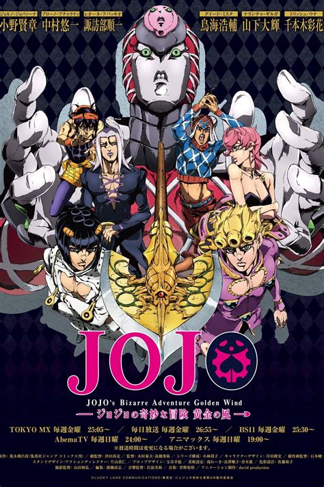 JoJo's Bizarre Adventure (TV Series 2012- ) - Posters — The Movie ...