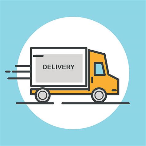 Royalty Free Delivery Truck Clip Art, Vector Images & Illustrations ...