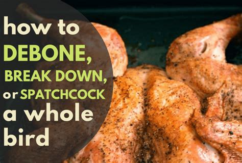 How to Debone a Whole Chicken, Turkey, Duck, or Any Poultry ...