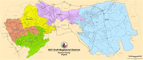 Henrico releases draft map of proposed new boundaries for its 5 ...