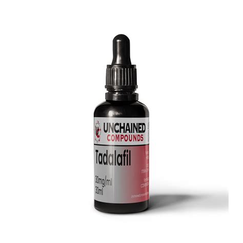 Tadalafil 30mg/ml Liquid - Unchained Compounds