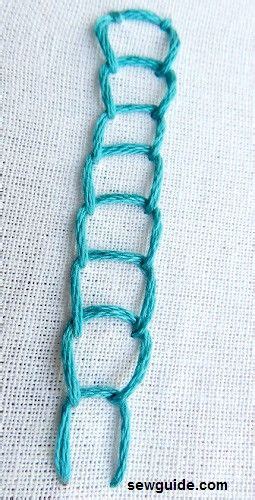 CHAIN STITCH Guide: 20 Variations And How To Stitch - SewGuide