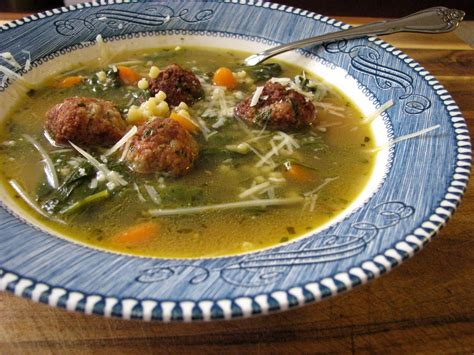 Mia Cucina: Minestra Maritata (Italian Wedding Soup)