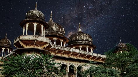 Download Rajputana Hd Architecture At Night Wallpaper | Wallpapers.com