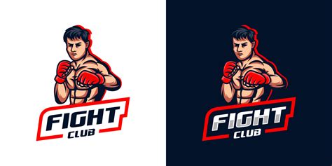 fight club logo 4577890 Vector Art at Vecteezy