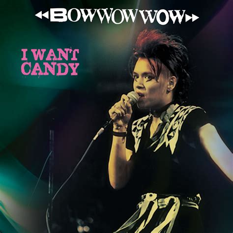 I WANT CANDY [PINK/BLACK STRIPE] | BOW WOW WOW | Cleopatra Records