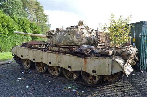 T69 Main Battle Tank, understood to be captured in Iraq – see plaque ...