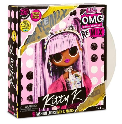 LOL Surprise OMG Remix Kitty K Fashion Doll – with 25 Surprises ...