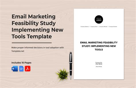 Email Marketing Feasibility Study: Implementing New Tools Template in ...