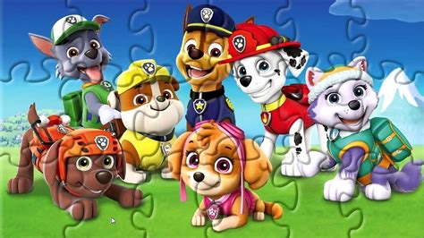 PAW PATROL | Online puzzle game for children - smartcookiecat.com