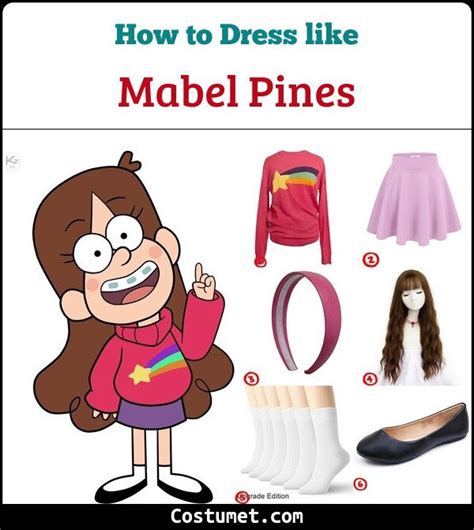 Gravity Fall's Mabel Pines Costume for Cosplay & Halloween 2021 ...