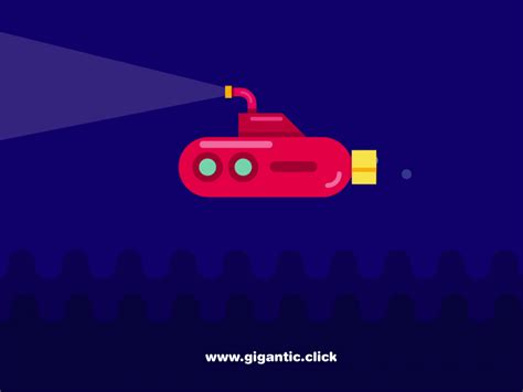 Submarine ANIMATION TUTORIAL, After Effects by Mark Rise on Dribbble