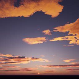 BlenderKit | Download the FREE Sunset with clouds HDRI hdr