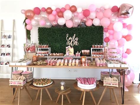 Kara's Party Ideas Pink & Rose Gold Birthday Party | Kara's Party Ideas