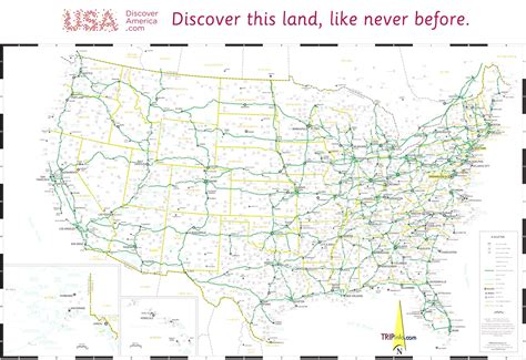 Free Printable Road Map Of The United States Beautiful Free Printable ...