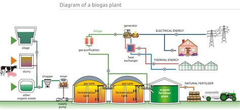 Diagram of biogas plant | BioPower