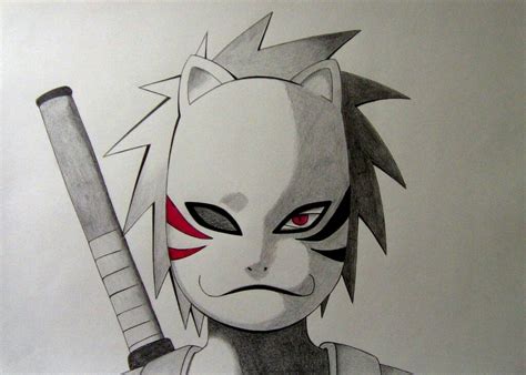 Kakashi Anbu Naruto A Lapiz Dibujos De Kakashi Naruto Dibujos A Lapiz ...