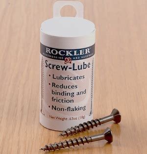 Best Lubricant for Wood Screws? - Woodworking | Blog | Videos | Plans ...