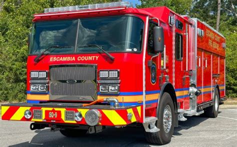 New Fire Trucks Stationed In McDavid, Ferry Pass, Osceola ...