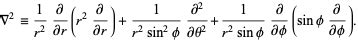 Laplace's Equation--Spherical Coordinates -- from Wolfram MathWorld