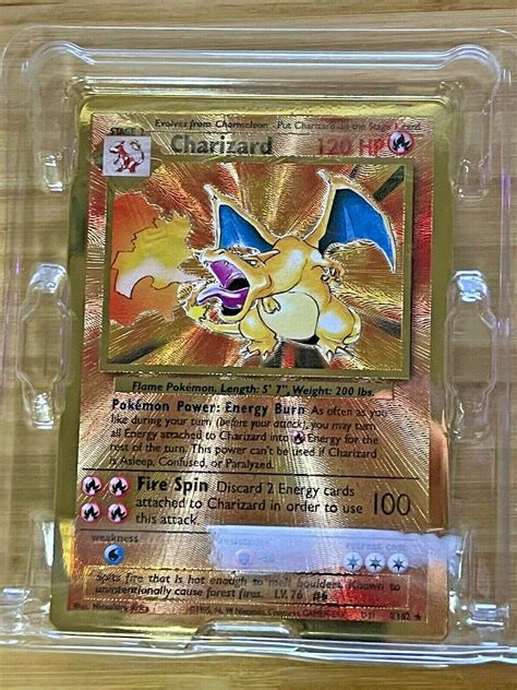 Mavin | Pokemon Celebrations Ultra Premium Collection Charizard Gold ...