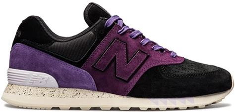 New Balance 574 Sneaker Freaker Tassie Devil in Purple/Black (Purple ...