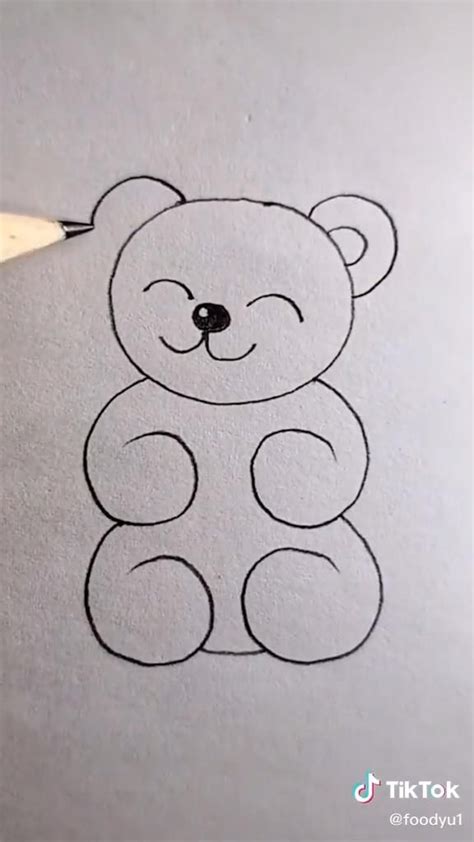 teddy bear pencil drawing art [Video] | Zeichnen basteln, Teddybär ...