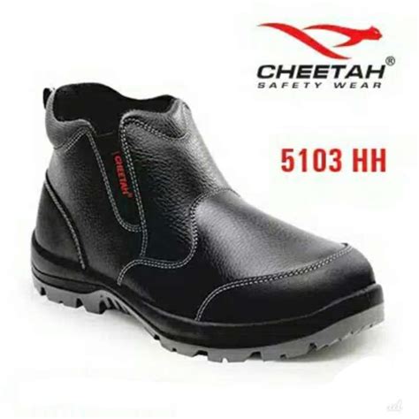 Jual Safety Shoes Merk Cheetah 5103Hh Sepatu Pria Sepatu Kerja Safety ...