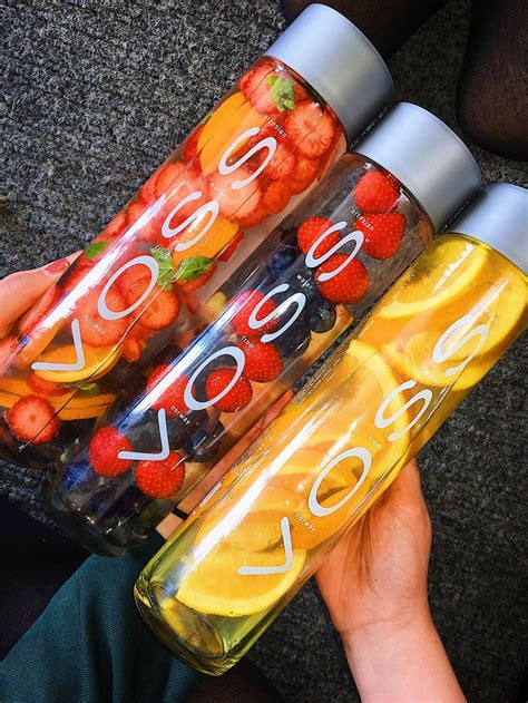 voss water with various fruit | Fruit infused water recipes, Water ...