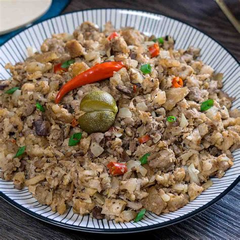 Pork Belly Sisig Recipe | Amiable Foods